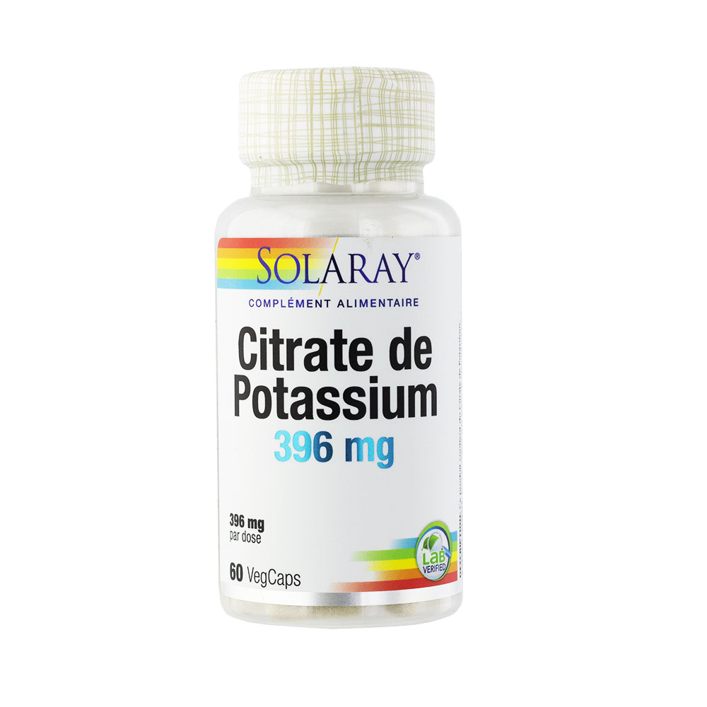 Solaray Citrato di potassio 396 mg
