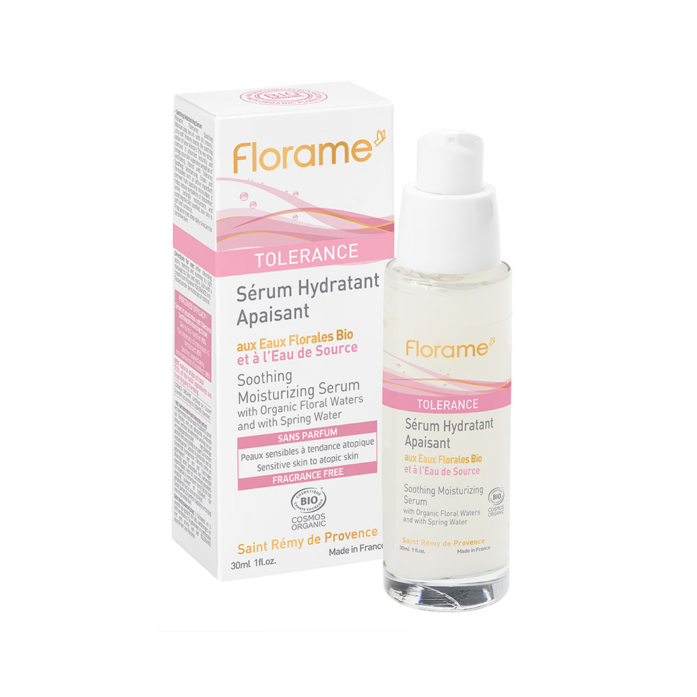 Florame Organic Tolérance Siero Idratante Lenitivo per Pelle Sensibile 30ml