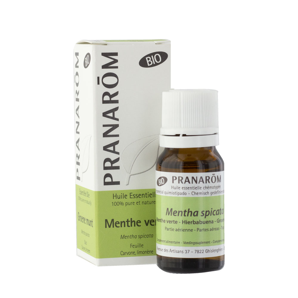 Pranarôm Oli Essenziali Olio essenziale di menta spezzata Parte aerea biologica 10ml