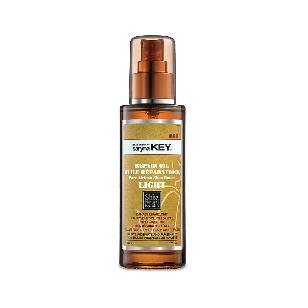 Saryna Key Damage Repair Olio trattamento riparatore leggero burro di karité puro d'Africa 110ml