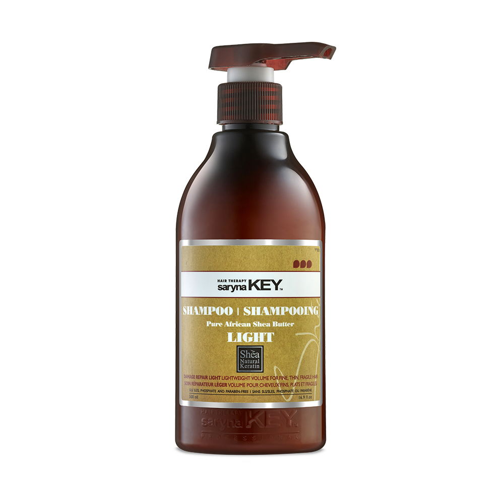 Saryna Key Damage Repair Shampoo Light Riparazione al Burro di Karité Africano Puro 500ml