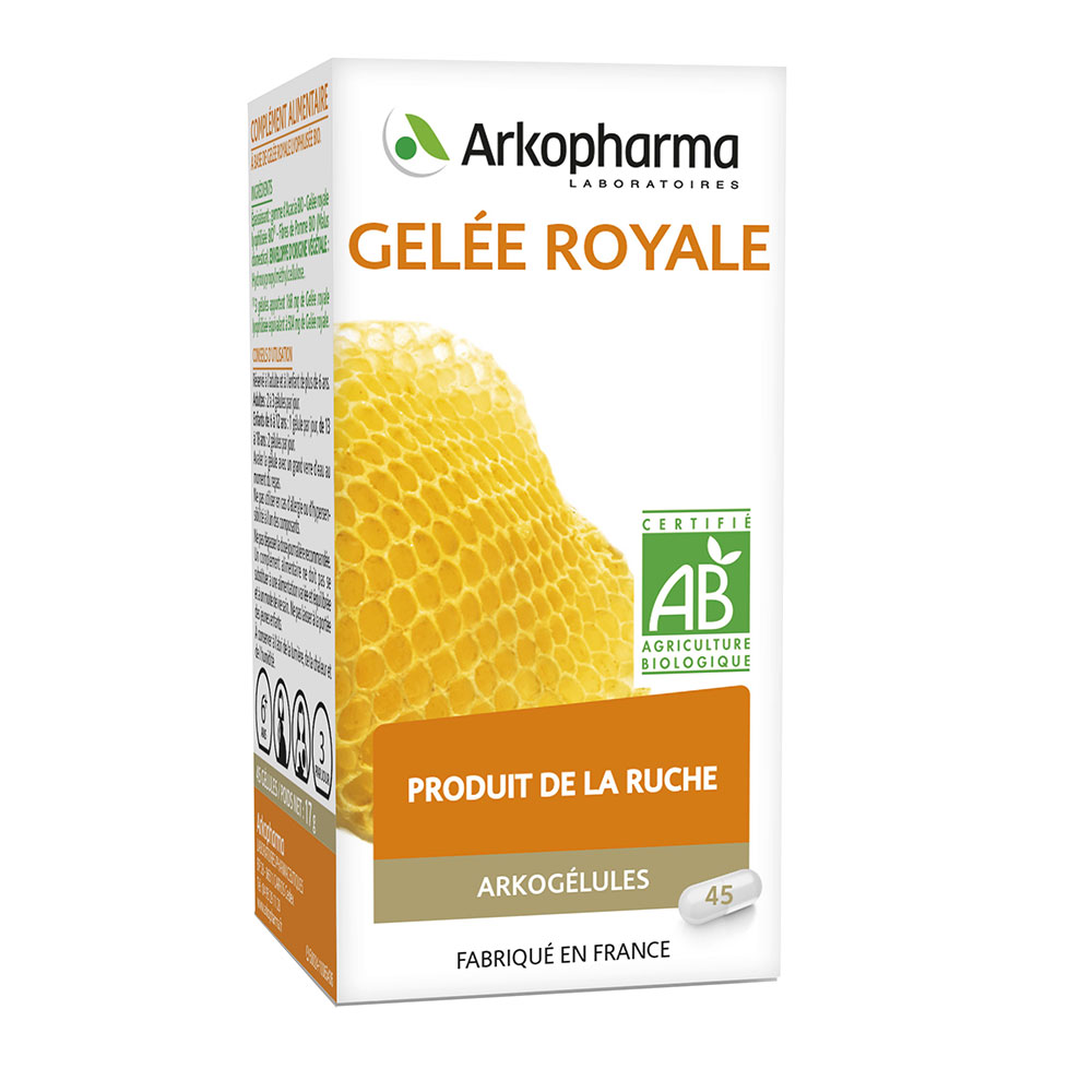 Arkopharma Arkocapsule Pappa Reale Biologica 45 Gelule