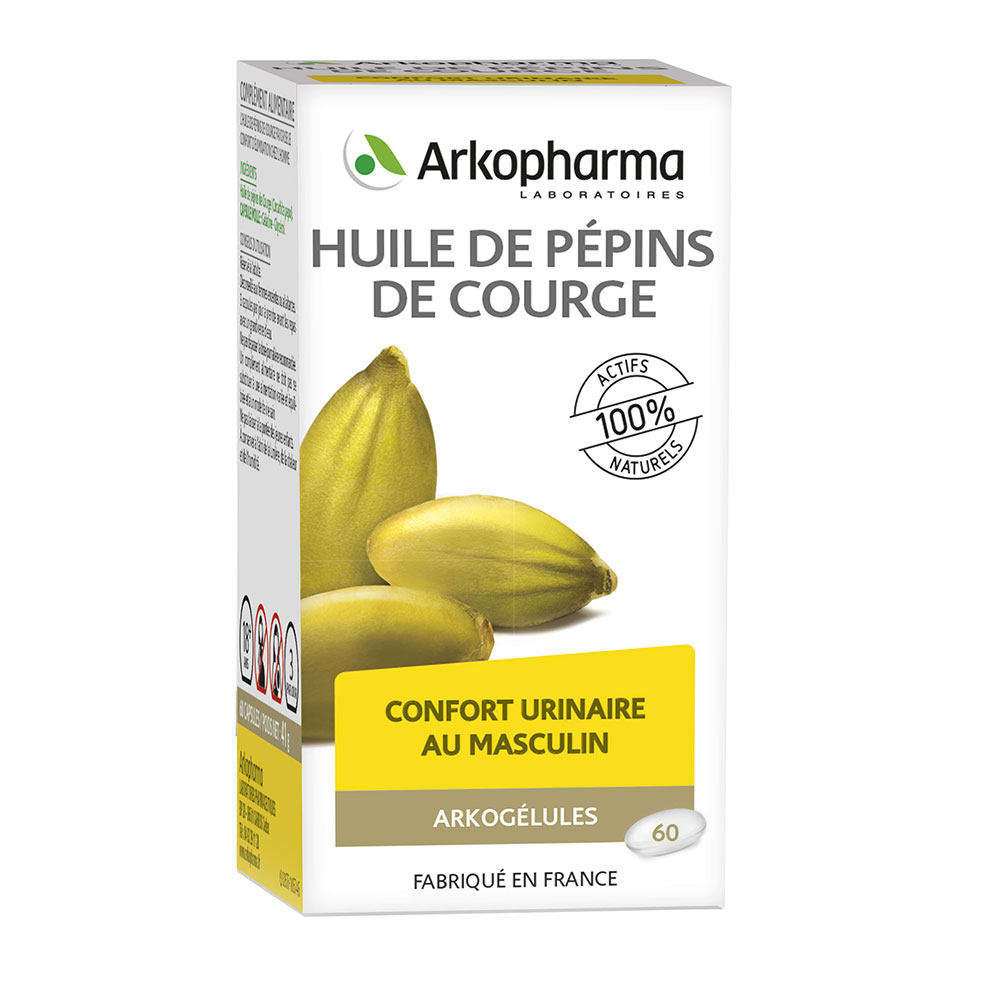 Arkopharma Arkocapsule Olio di semi di zucca 60 capsule