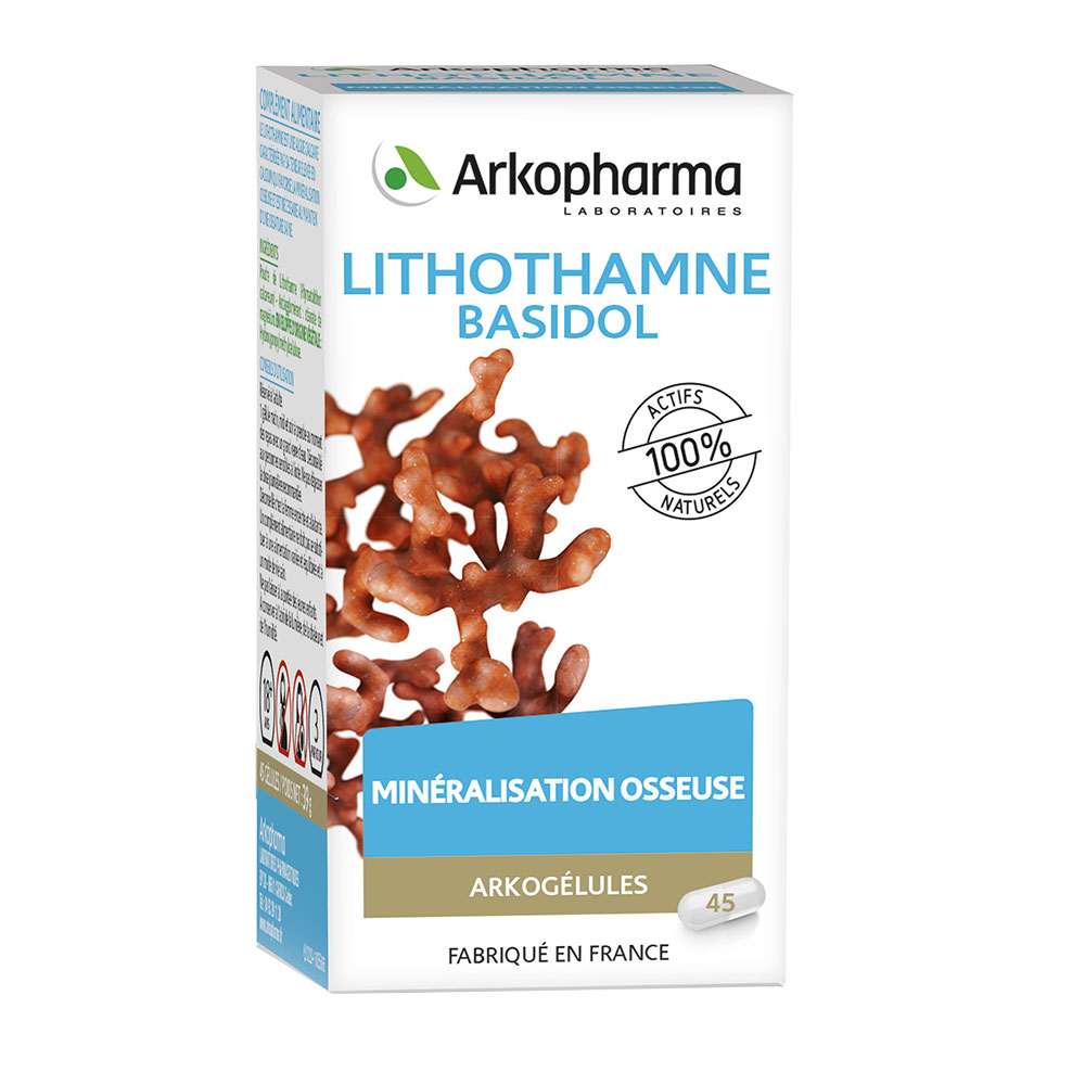 Arkopharma Arkocapsule Lithothamne Mineralizzante 45 Capsule