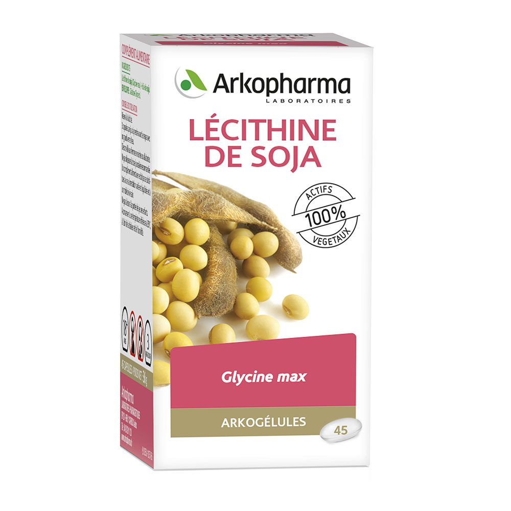 Arkopharma Arkocapsule Lecitina di soia 45 Capsule