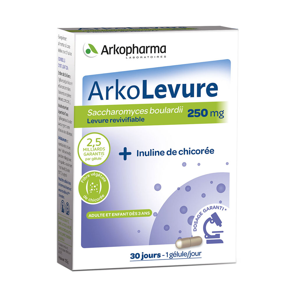 Arkopharma Arkolevure + Inulina 30 capsule