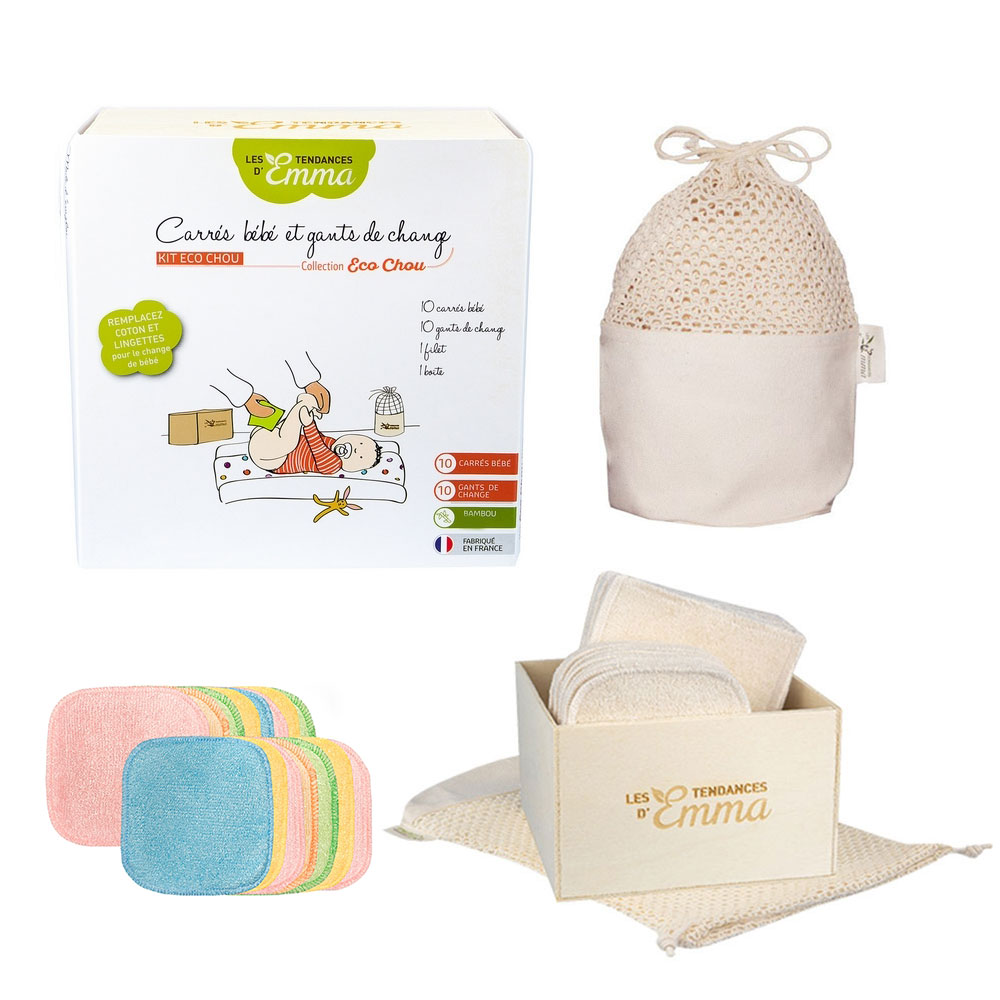 Les Tendances D'Emma Eco Chou Kit di colorazione in legno di bambù