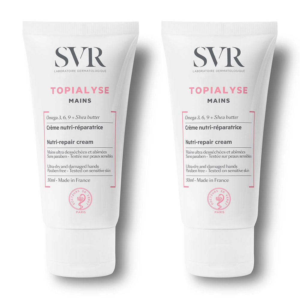 Svr Topialyse Crema Mani Nutriente e Lenitiva 2x50ml