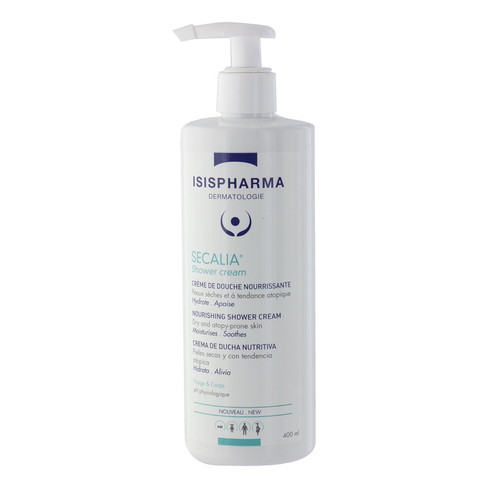 Isispharma Secalia Detergente effetto barriera per pelli a tendenza atopica 400 ml