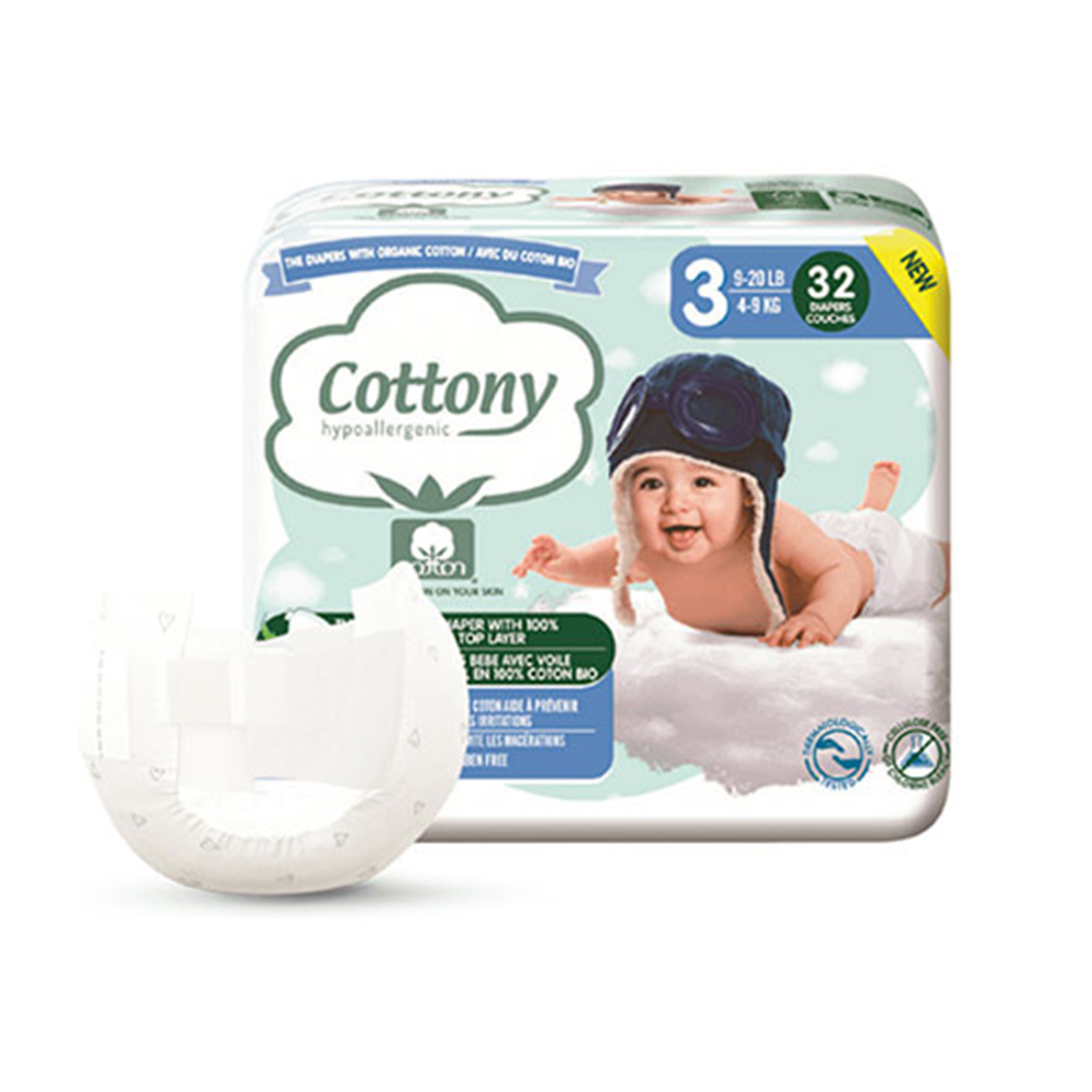 Cottony Pannolini Bebe T3 (4-9 Kg) x32