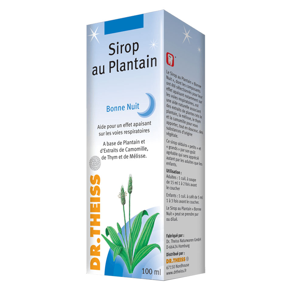 Dr. Theiss Naturwaren Sciroppo di piantaggine della Notte 100ml