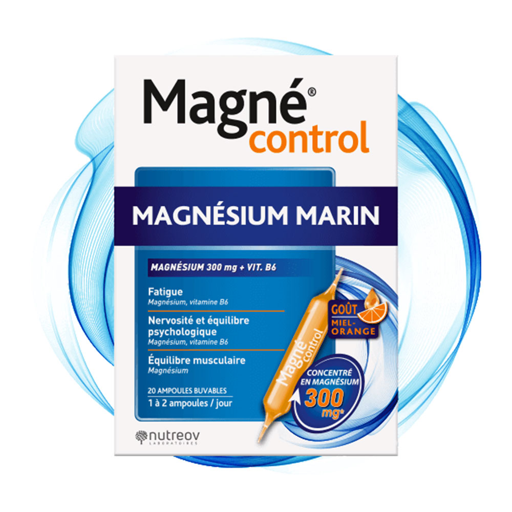 Nutreov Magnécontrol Magnesio marino 20 fiale