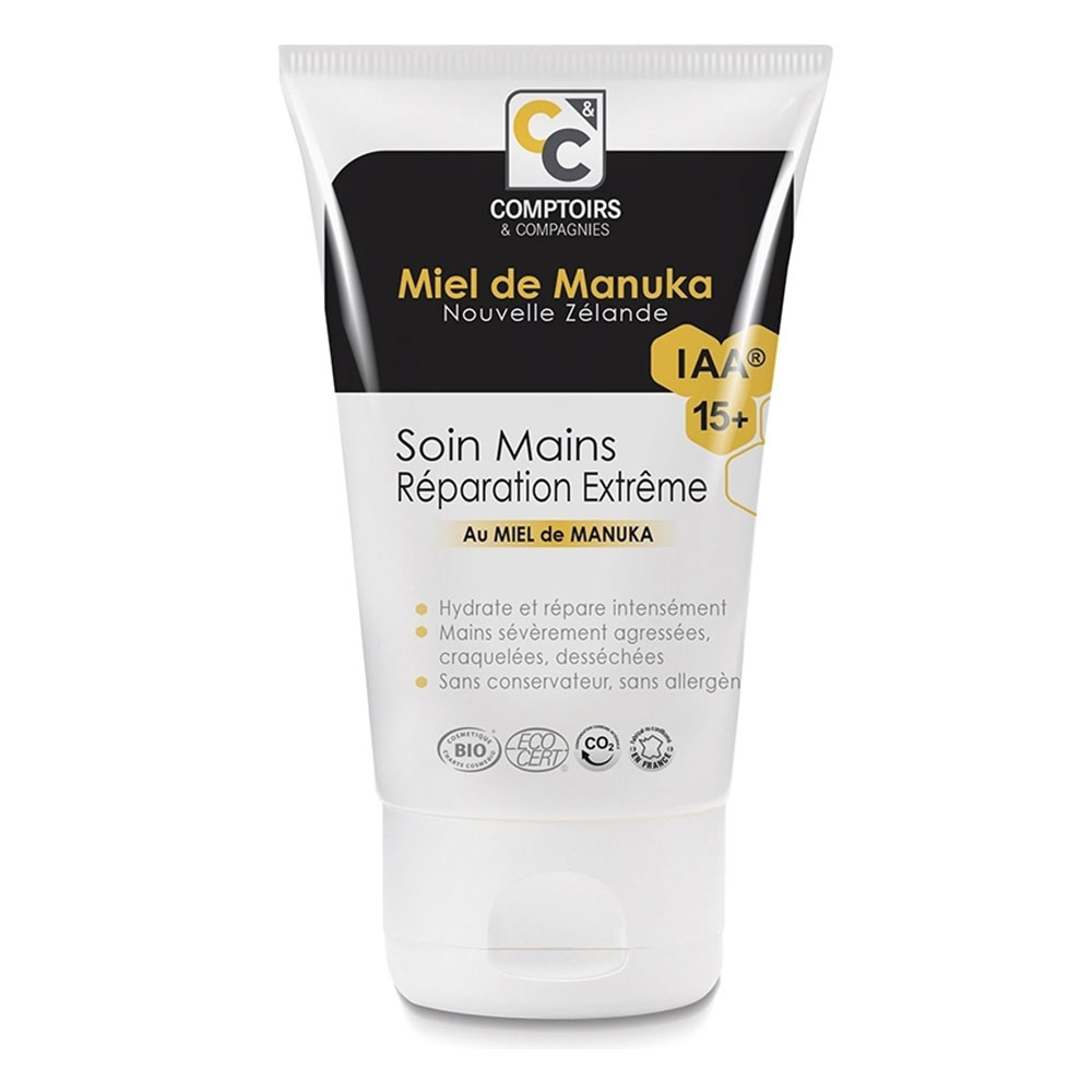 Comptoirs Et Compagnies Iaa15+ Trattamento mani riparatore al miele di Manuka biologico 50ml