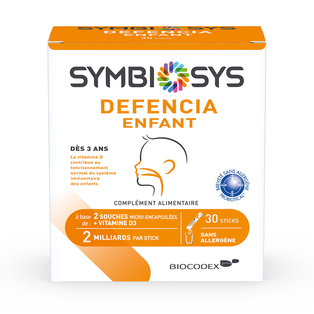 Symbiosys Defencia bambino con vitamina D 30 stick