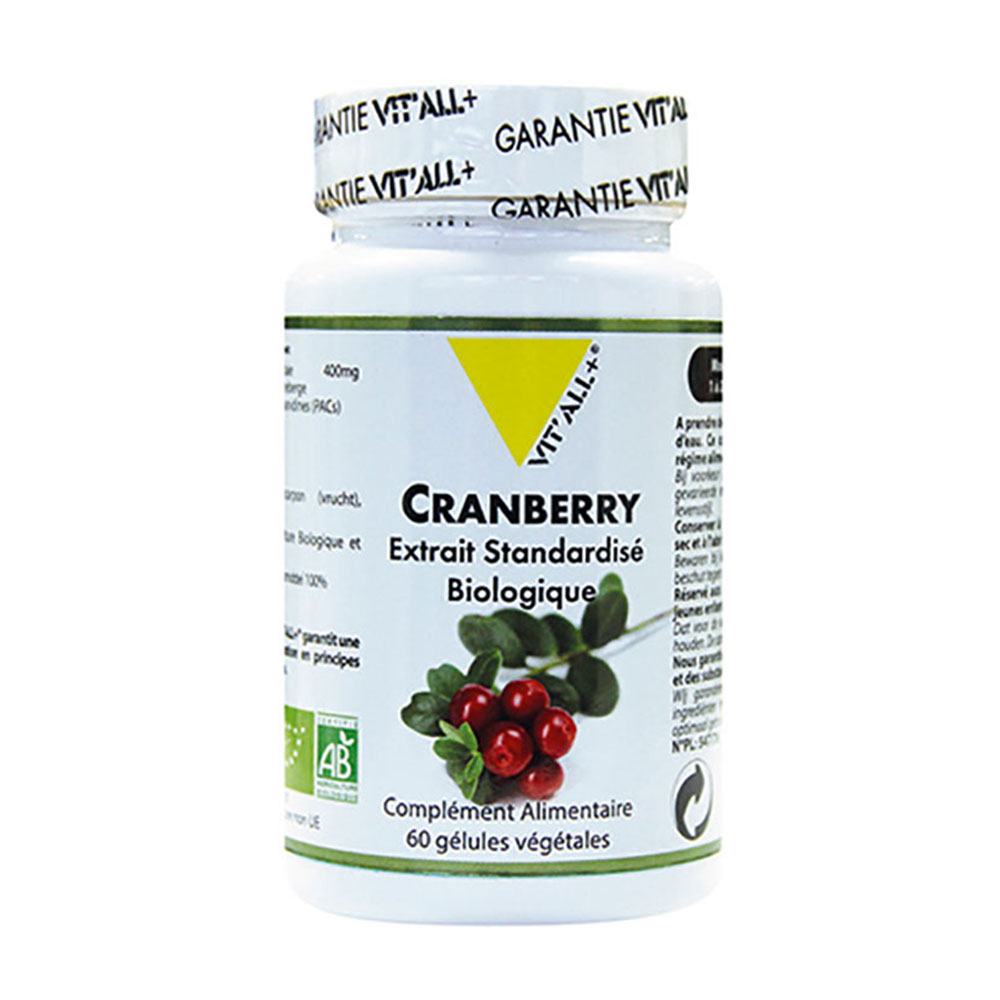 Vit'All+ Mirtillo rosso biologico 400 60 capsule