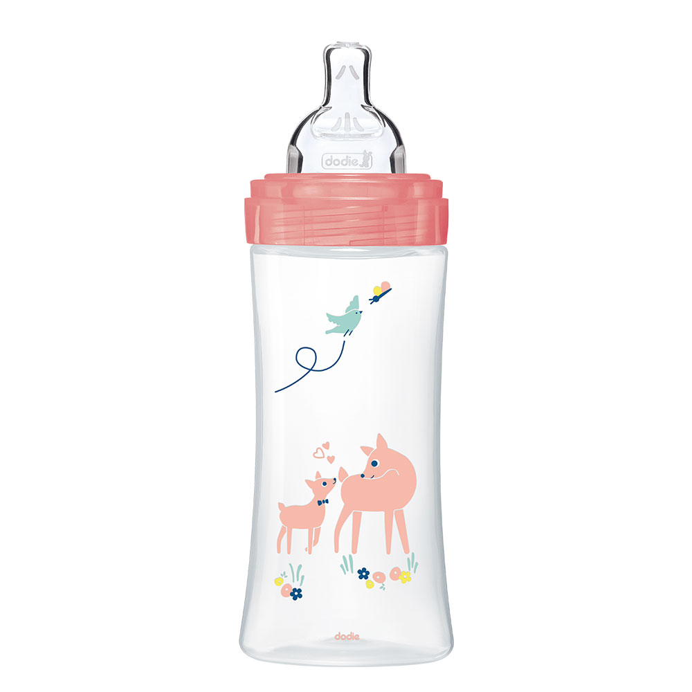 Dodie Bottiglia per l'alimentazione Sensation+ + Anti-Colic di Debit 3 6 mesi o più 330ml