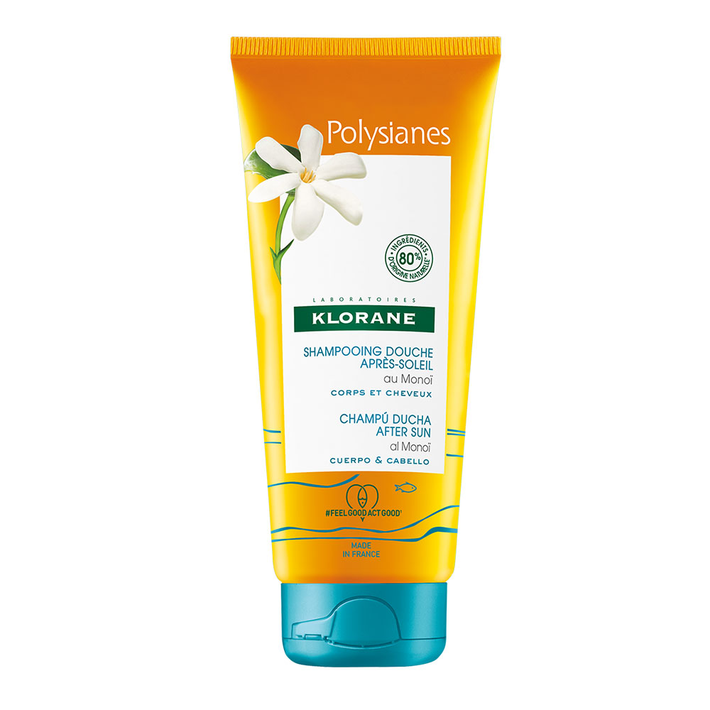 Klorane Polysianes Shampoo doccia doposole al Monoï 200ml