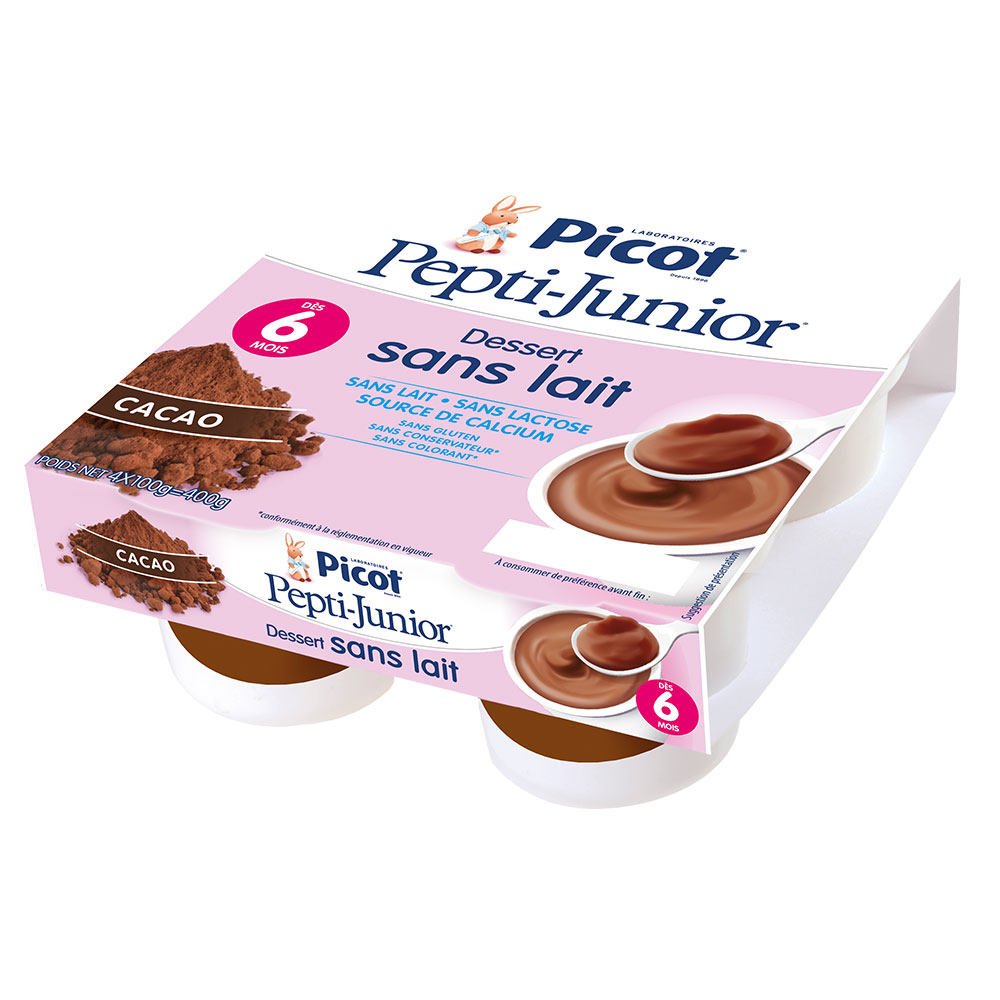 Picot Pepti Junior Dessert Senza Latte A partire da 6 mesi 4x100g