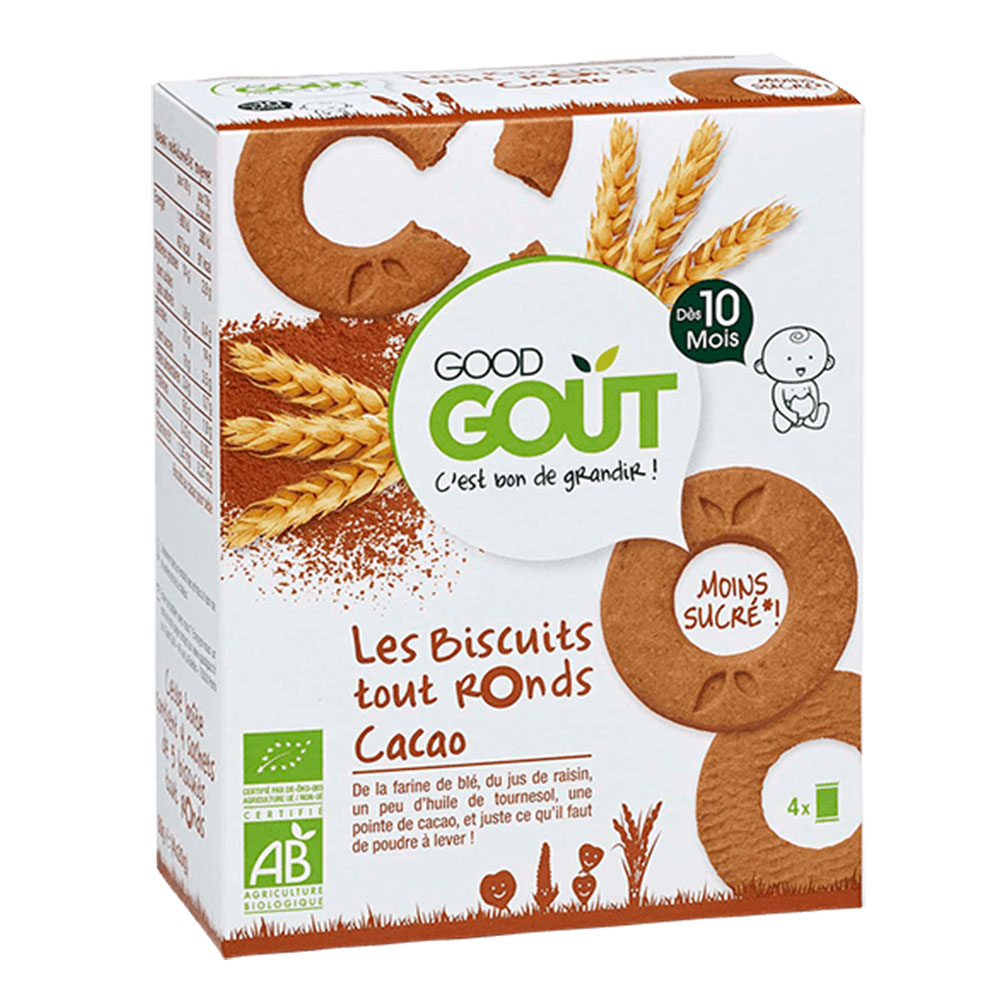 Good Gout Biscotti tondi biologici 10 mesi 80g