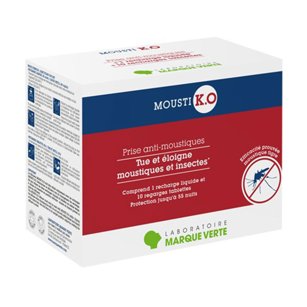Mousti K.O Diffusore elettrico per zanzare