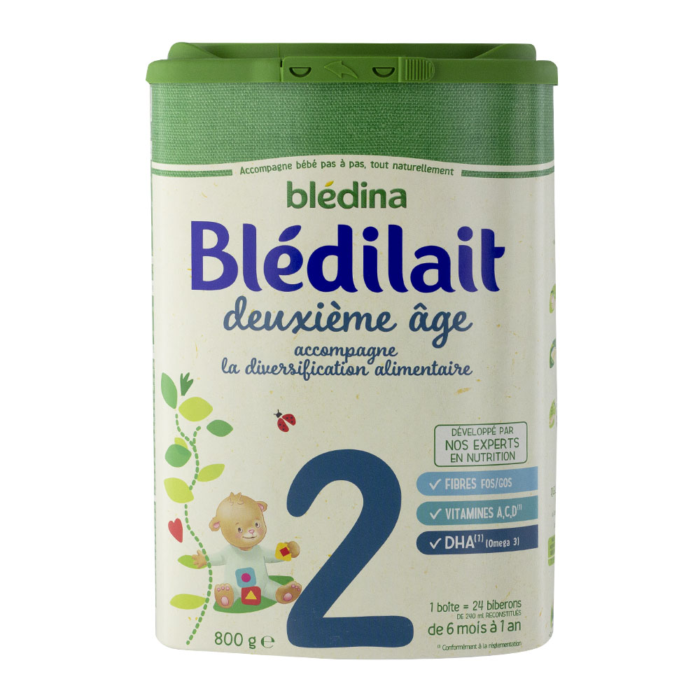 Blédina Blédilait 2 Latte in polvere da 6 a 12 mesi 800g