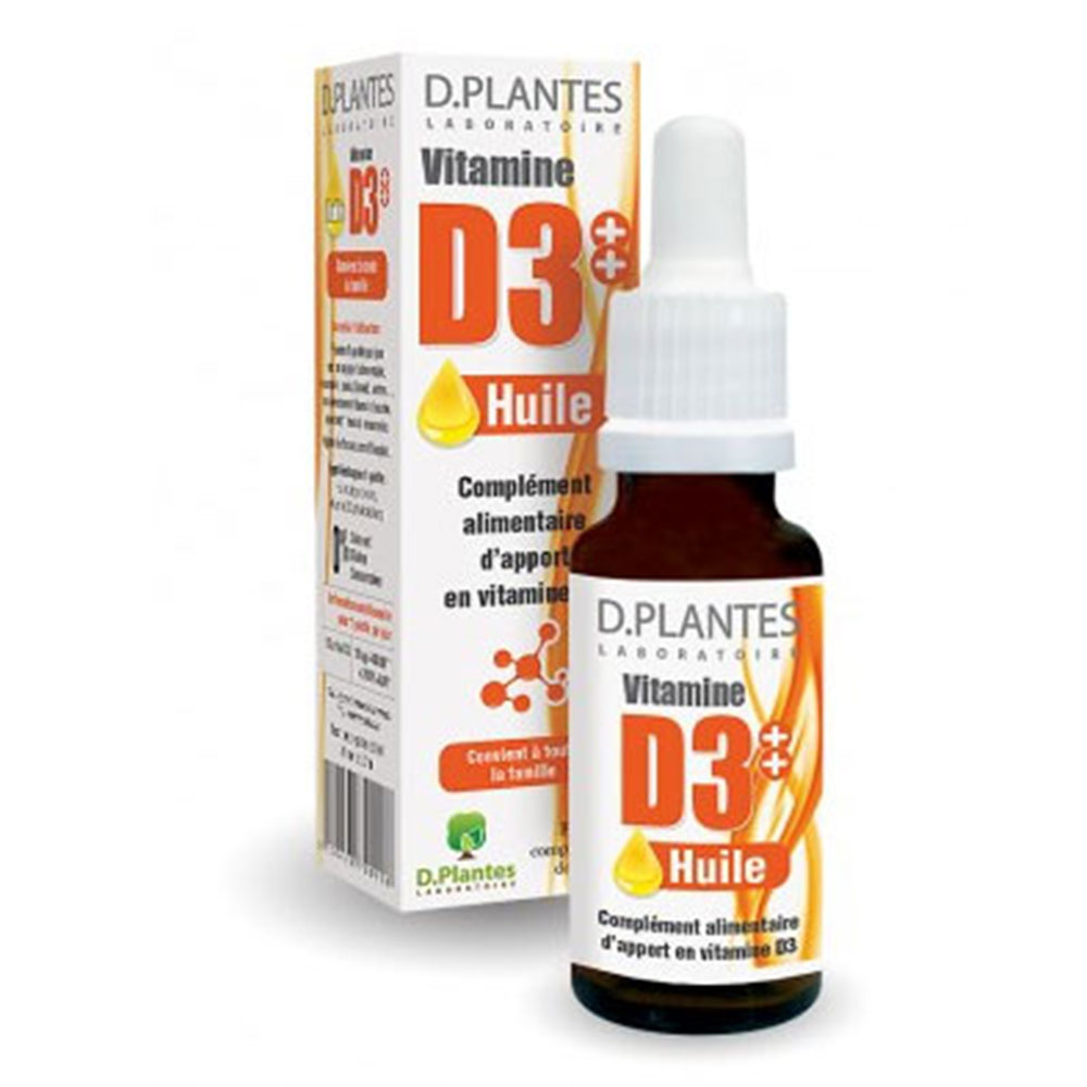 D. Plantes Olio di vitamina D3 400 UI 20 ml