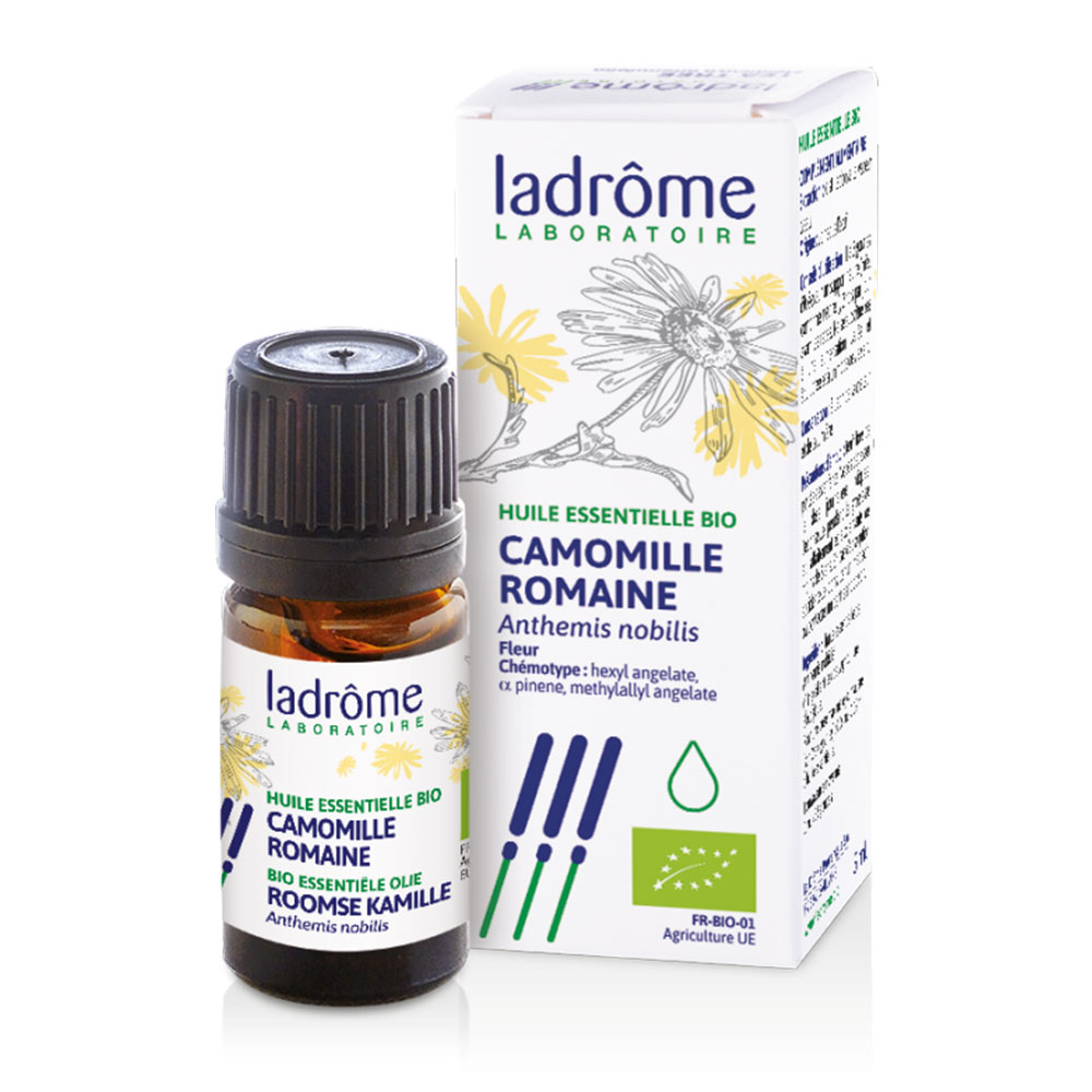 Ladrôme Olio essenziale di Camomilla Romana Biologico 5ml