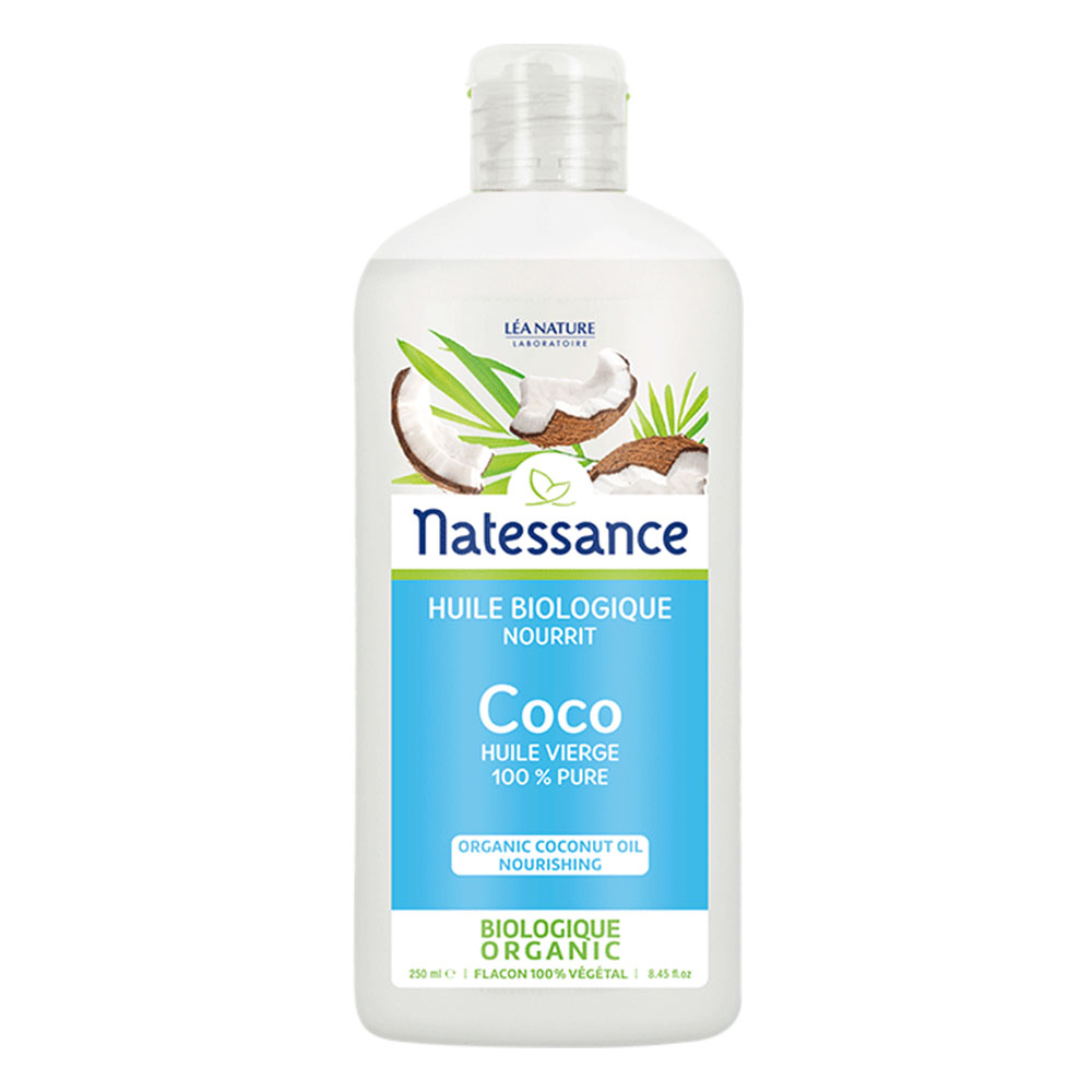 Natessance Olio di cocco bio 100% puro 250 ml