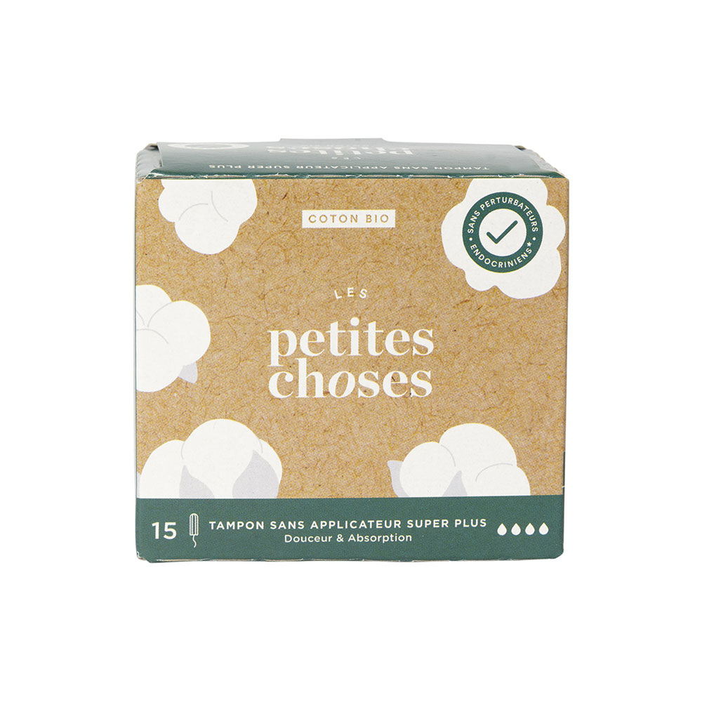 Les Petites Choses Assorbenti Flux Super Plus senza applicatori Cotone biologico x15