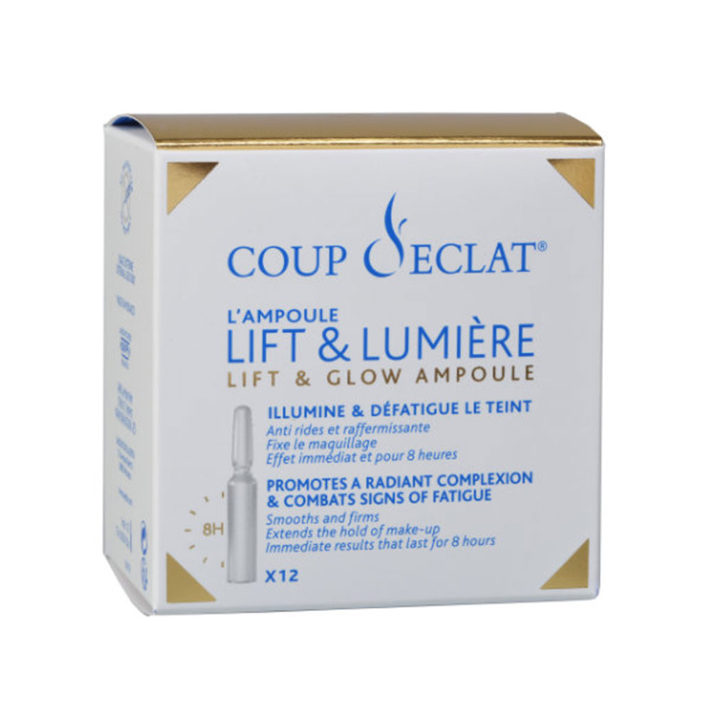 Coup D'Eclat Fiale Lift & Luce per pelli sensibili 12 x 1 ml fiale