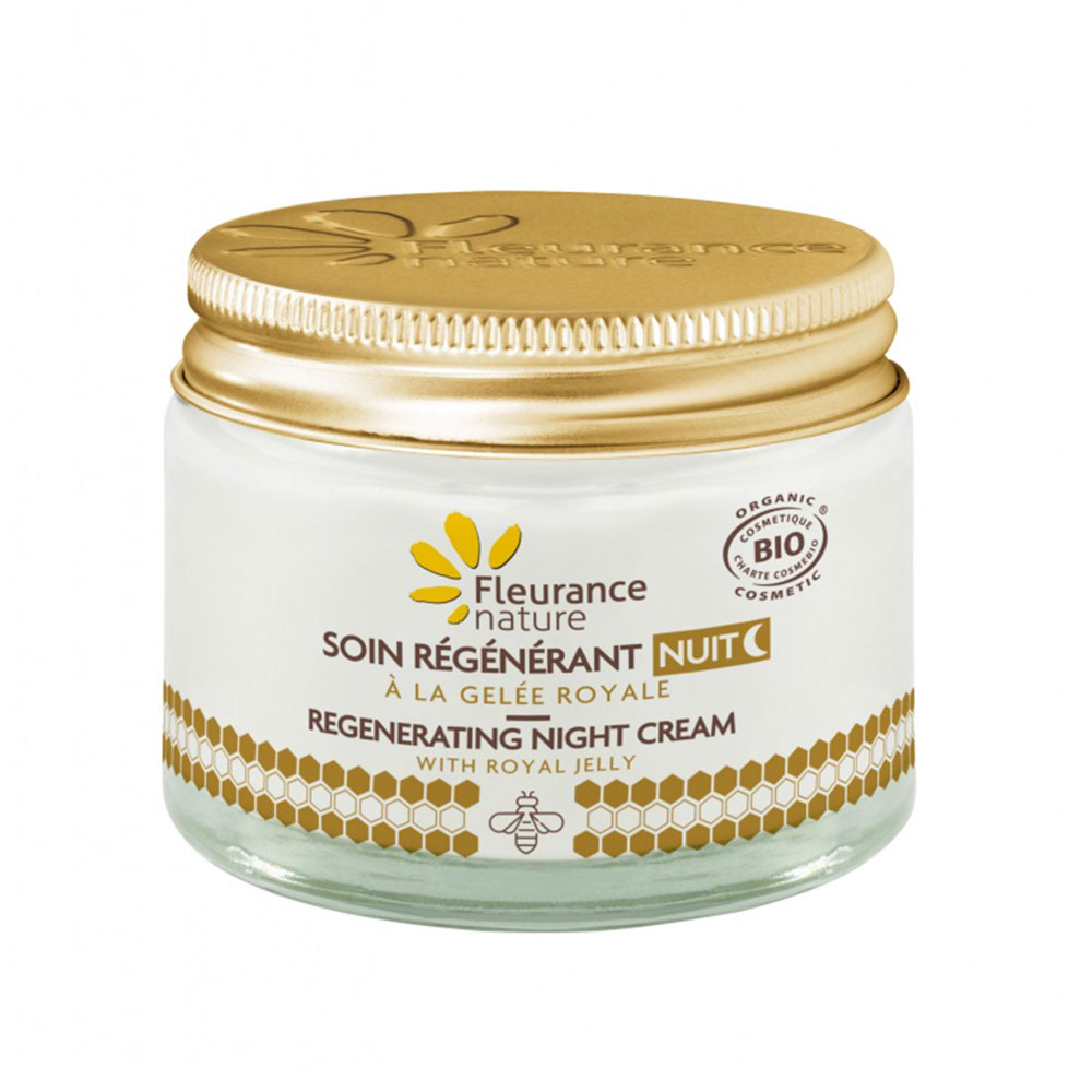 Fleurance Nature TRATTAMENTO RIGENERANTE PER LA NOTTE CON PAPPA REALE BIOLOGICA 50ml
