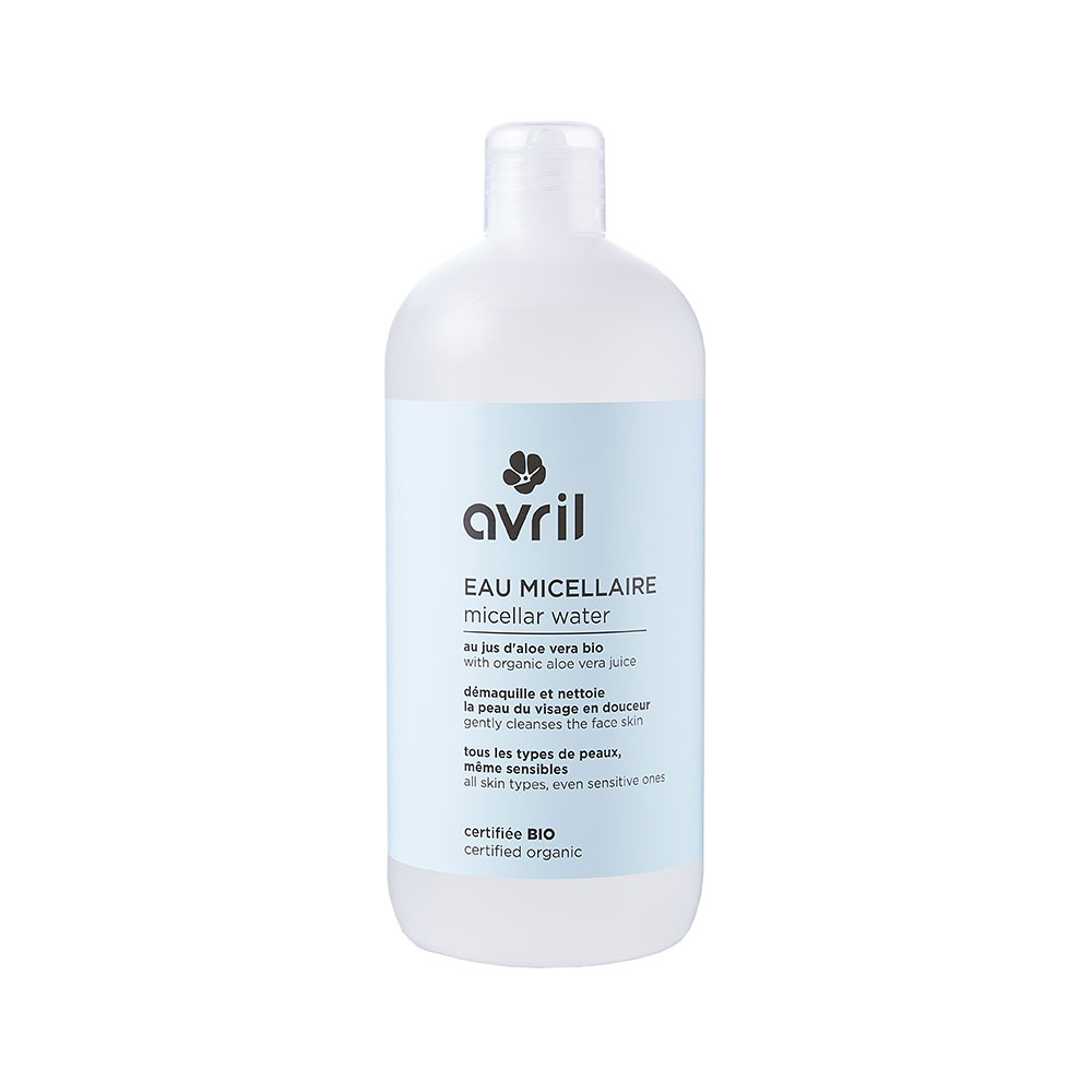 Avril Acqua micellare con succo di aloe vera biologica 500ml