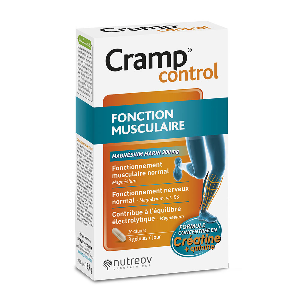 Nutreov Cramp Control Funzione muscolare 30 Gelules