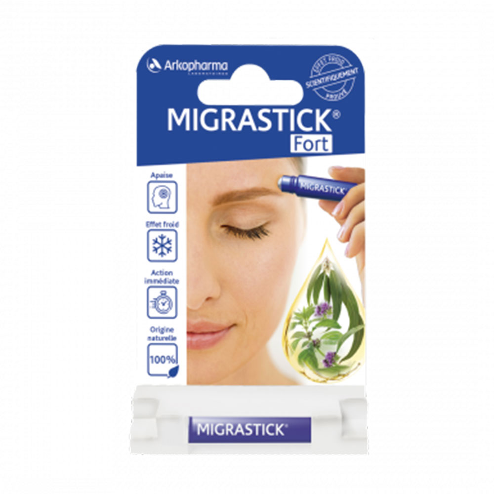 Arkopharma Arkoessentiel Migrastick fort Roll-on Mal Di Testa 3ml
