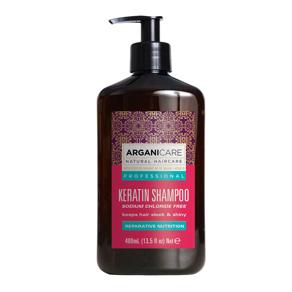 Arganicare Cheratina Shampoo riparatore e nutriente 400ml