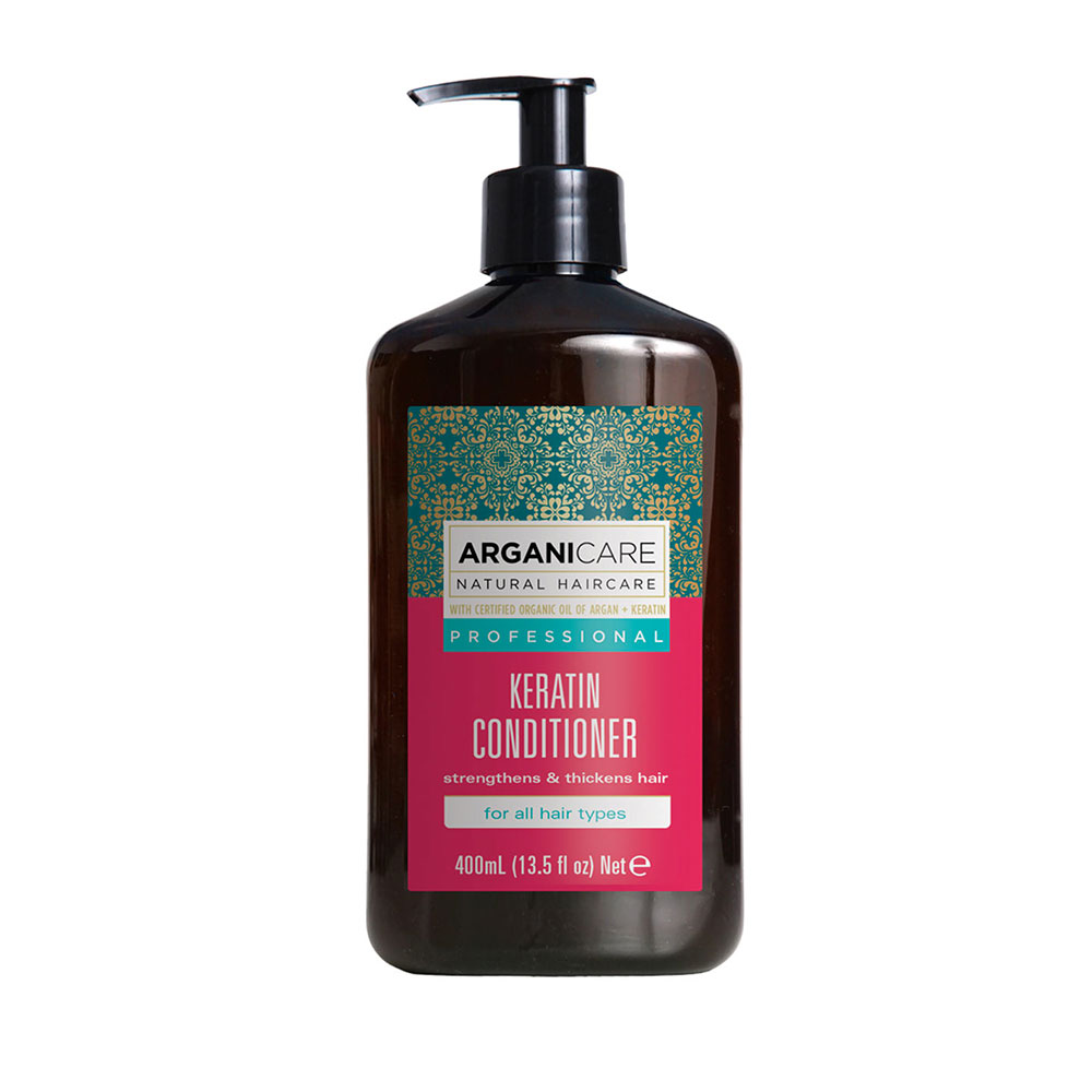 Arganicare Cheratina Balsamo riparatore e nutriente Capelli secchi 400ml