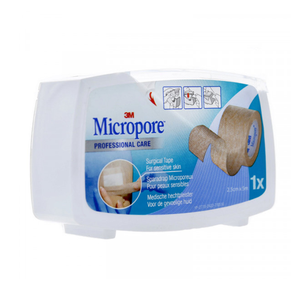 3M Cerotto Microporoso Color Carne Micropore 25mmx5m