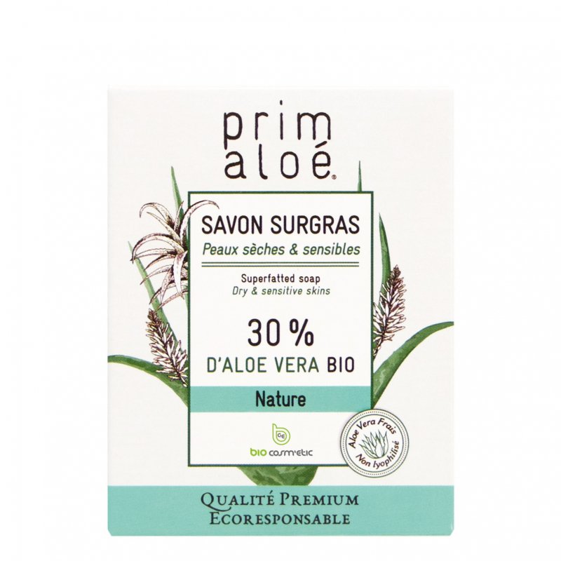Prim Aloe Sapone surgras 30% aloe vera fresco e bio 100g