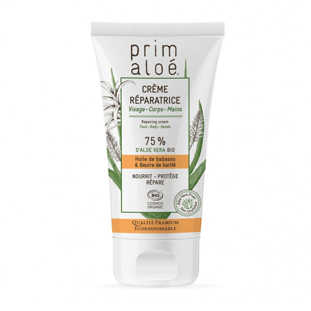Prim Aloe Crema riparatrice 75% aloe vera 150 ml