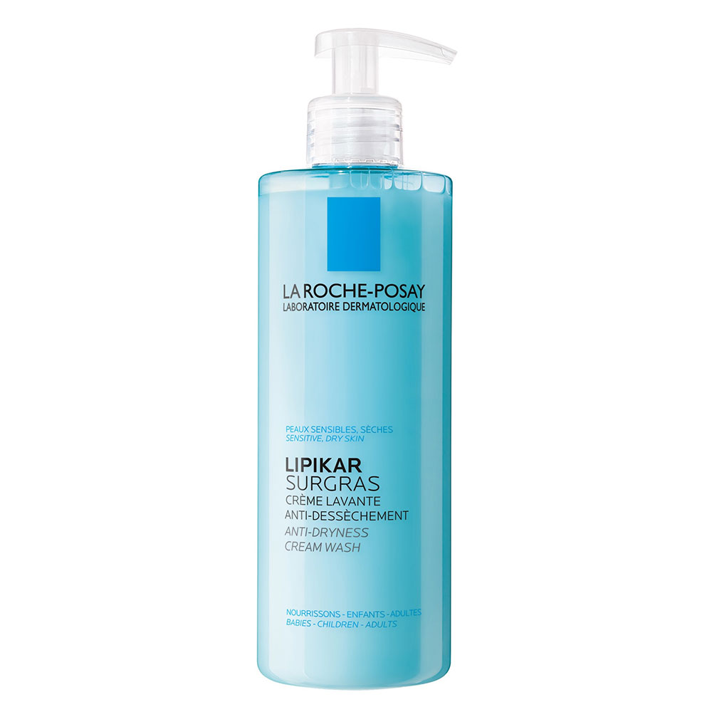 La Roche-Posay Lipikar Crema doccia Surgras per neonati e adulti Pelle secca 400 ml