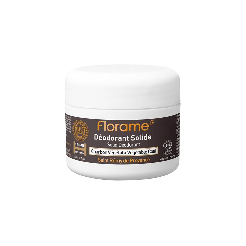 Florame Deodorante solido al Carbone vegetale Uomo 50ml