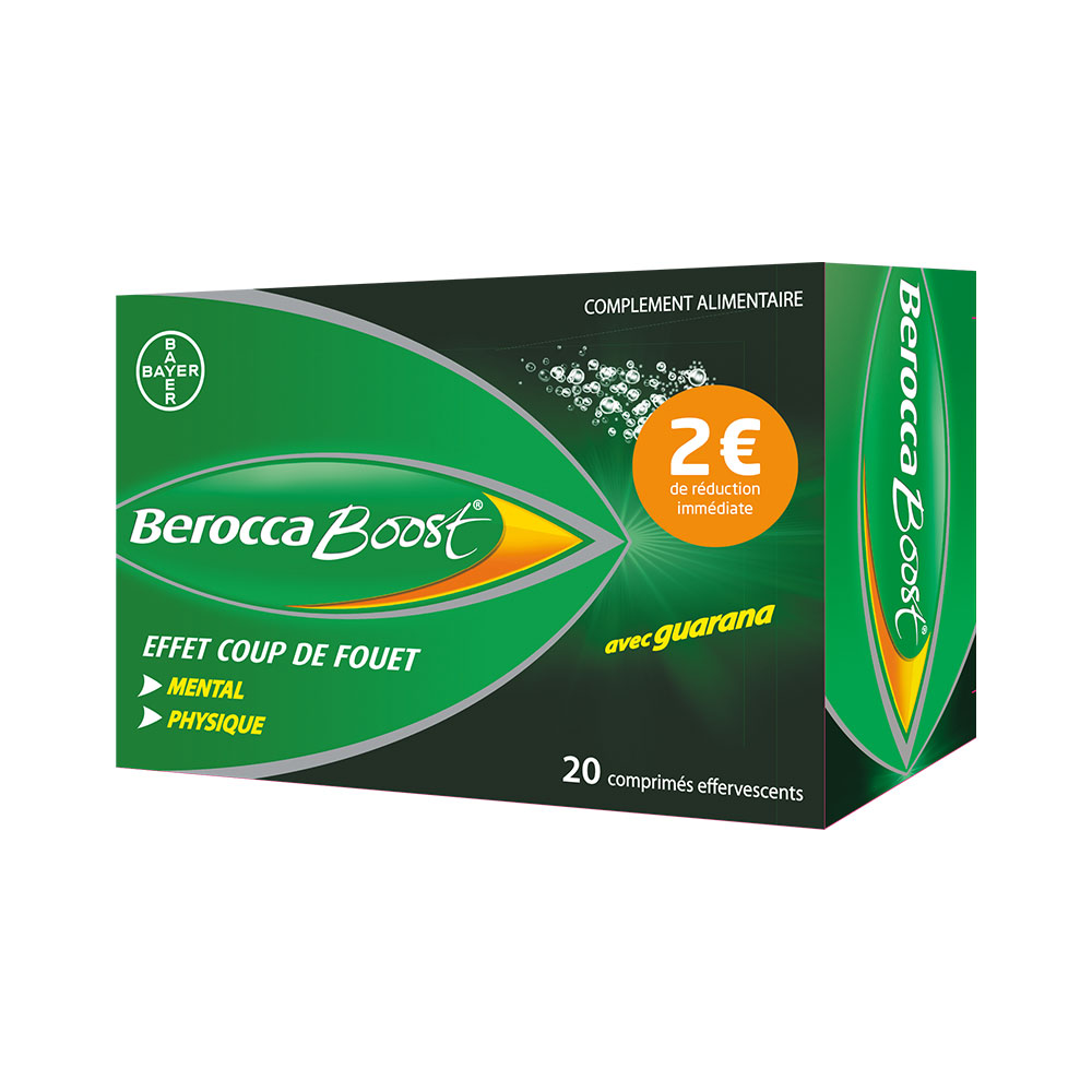 Bayer Berocca Boost offerta speciale 20 compresse effervescenti