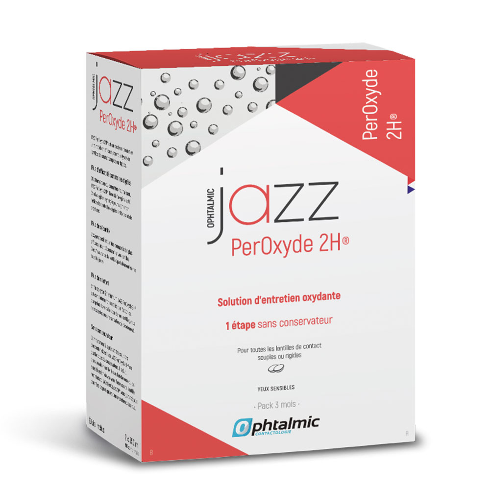 Ophtalmic Peroxyde 2H Jazz Soluzione di manutenzione ossidante 2x350ml