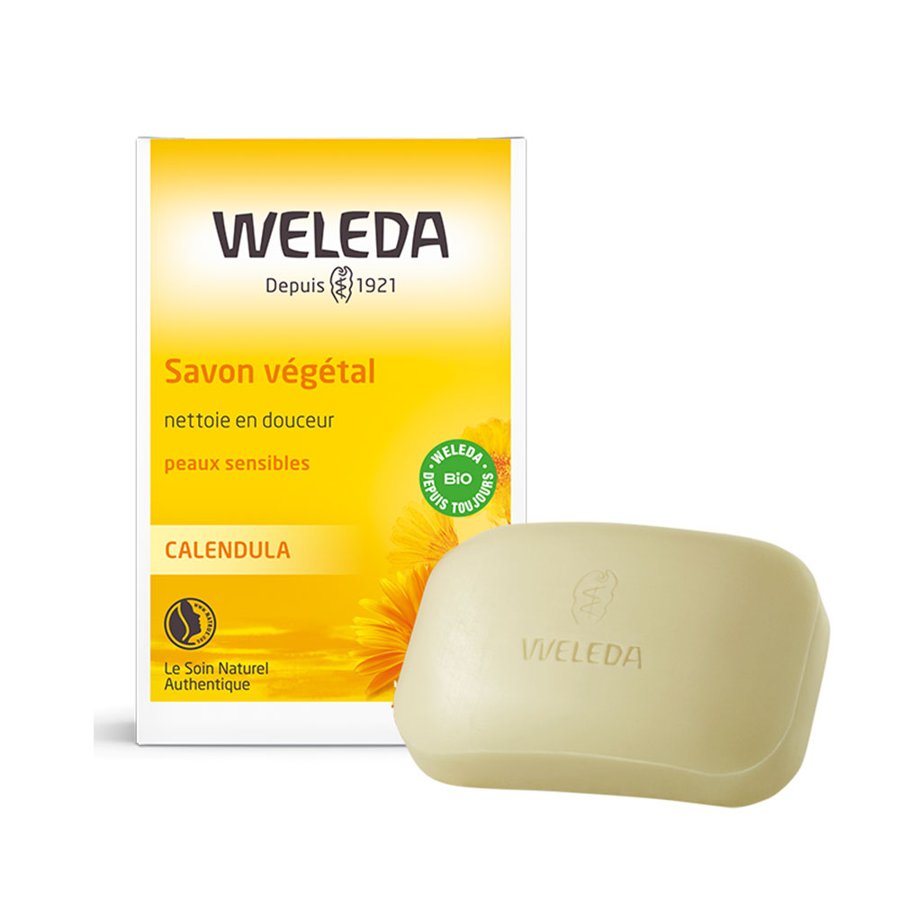 Weleda Calendula Sapone vegetale per pelli sensibili 100g