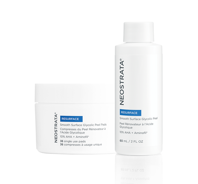 Neostrata Resurface Peeling rinnovante all’acido glicolico 10% AHA 60 ml + 36 Compresse monouso