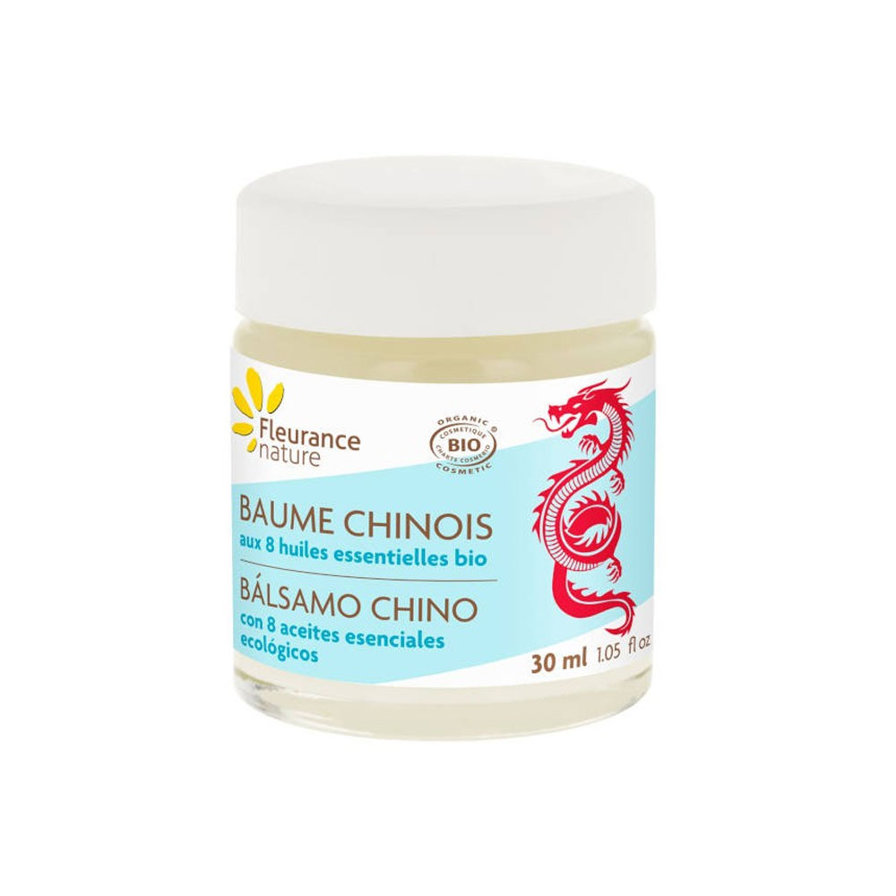 Fleurance Nature Balsamo cinese con 8 oli essenziali Bio 30ml