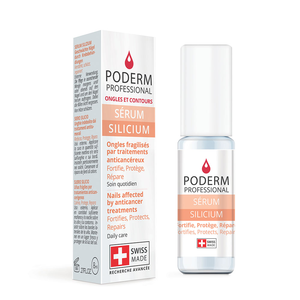 Poderm Siero al silicio per unghie fragili 8 ml