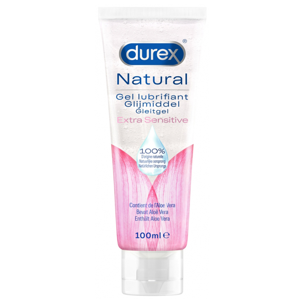 Durex Lubrificante intimo naturale extra sensibile all'Aloe Vera 100 ml