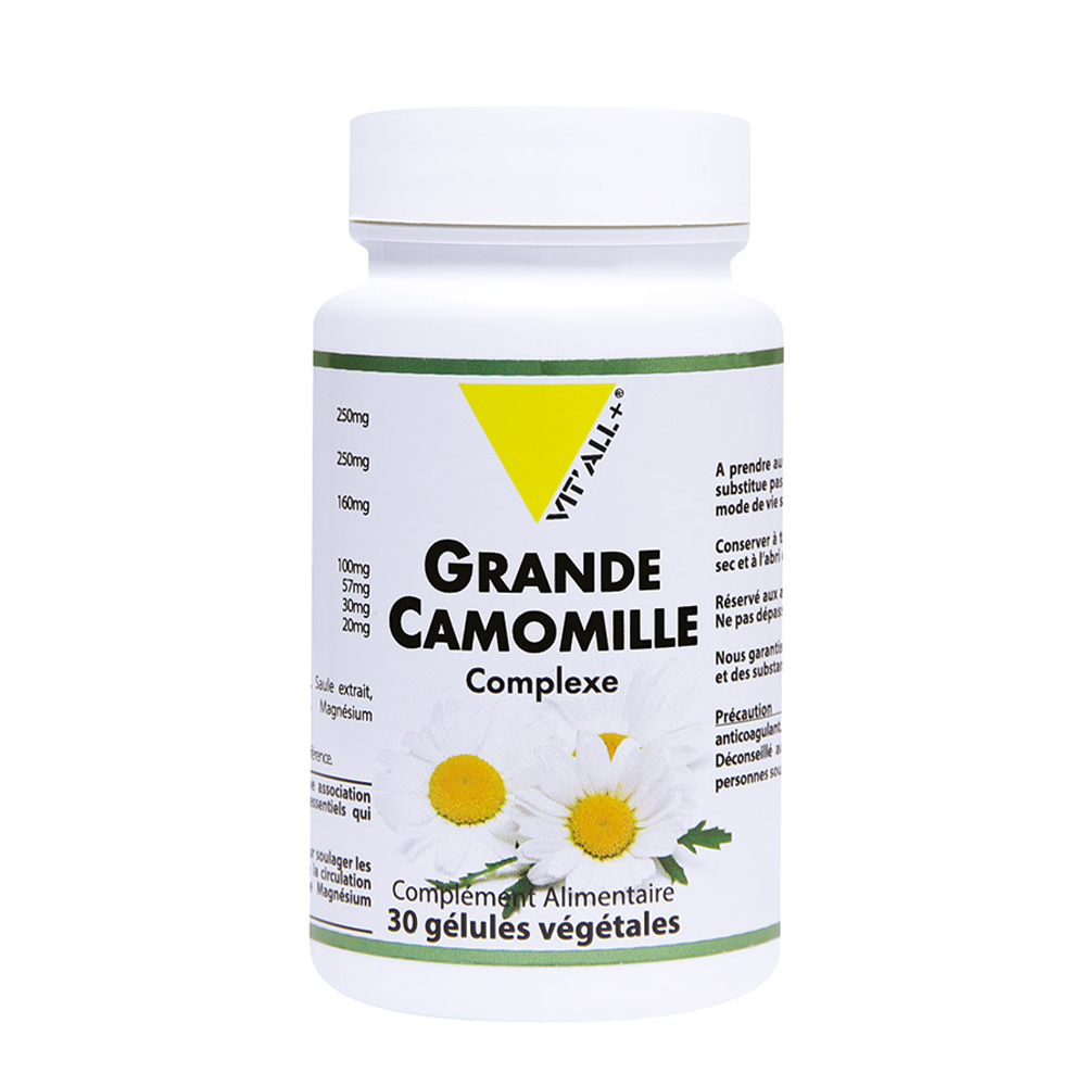 Vit'All+ Complesso della Grande Camomilla 30 capsule vegetali