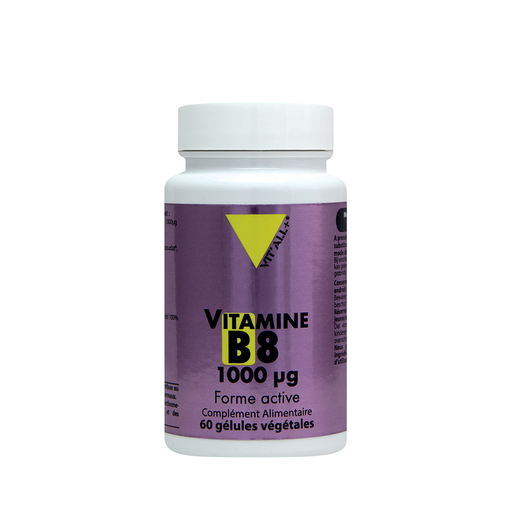 Vit'All+ Vitamine B8 - 1000µg 60 capsule